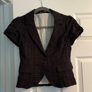 Express Black Blazer Sleek Suit Jacket